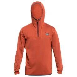 Polaire Quiksilver Steep Point Hoodie Fleece Mahogany