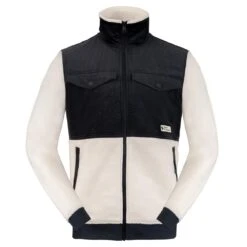 Polaire Sweet Protection Pile Fleece Jacket Natural White