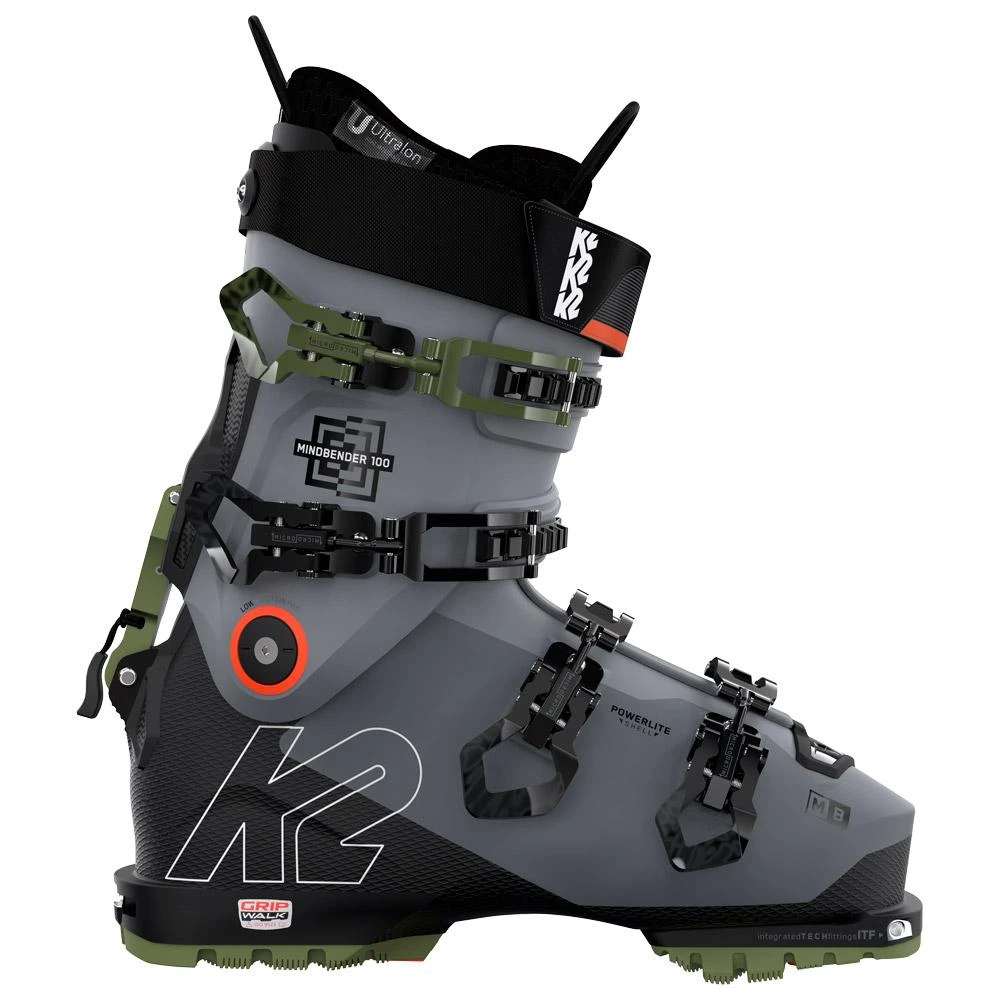Chaussures De Ski K2 Mindbender 100 MV Gray Blue 3 Chaussures De Ski K2 Mindbender 100 MV Gray Blue