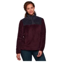 Polaire Black Diamond W Roadie 1/4 Zip Fleece Bordeaux Carbon -Matériel De Ski Offres 51fcfee51f8d43ce6b78a19d3019c092d42620f3 H23BDIATTH2248777 4