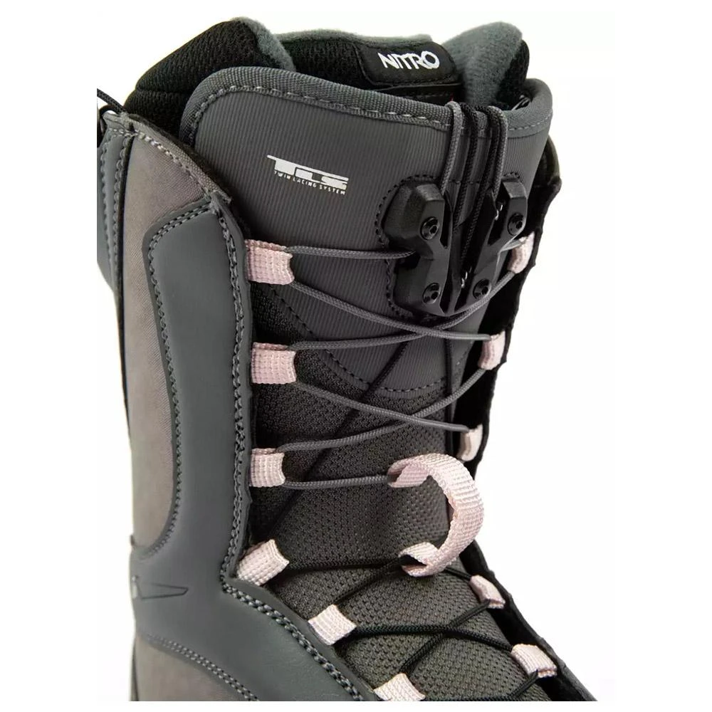 Boots Nitro Flora Tls Charcoal White Rose 5 Boots Nitro Flora Tls Charcoal White Rose – Image 3