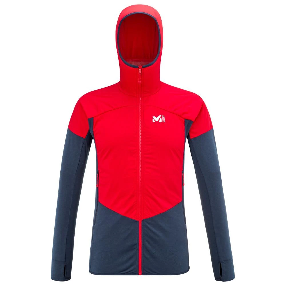 Polaire Millet Rutor Alpha Hoodie Saphir Rouge 3 Polaire Millet Rutor Alpha Hoodie Saphir Rouge