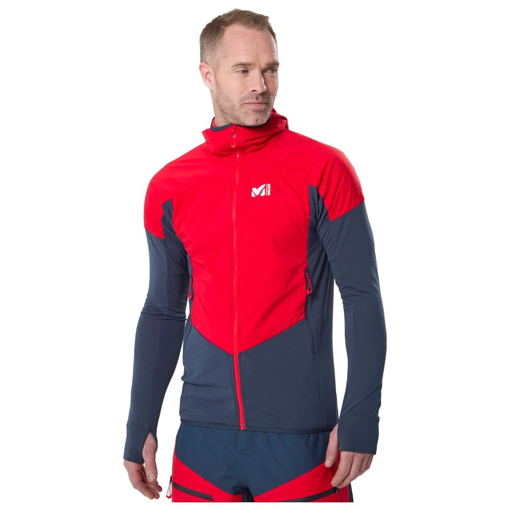 Polaire Millet Rutor Alpha Hoodie Saphir Rouge 9 Polaire Millet Rutor Alpha Hoodie Saphir Rouge – Image 7