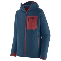 Polaire Patagonia M's R2 TechFace Hoody Tidepool Blue