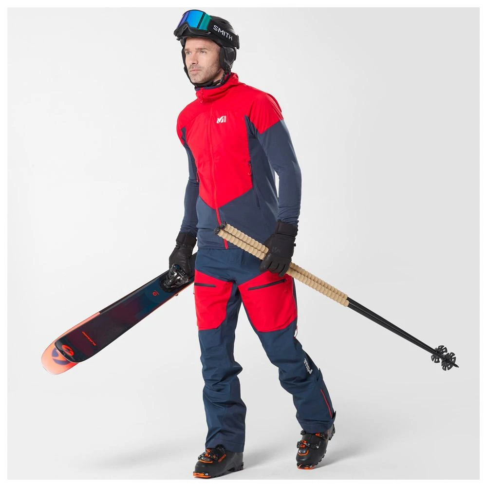 Polaire Millet Rutor Alpha Hoodie Saphir Rouge 4 Polaire Millet Rutor Alpha Hoodie Saphir Rouge – Image 2