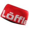 Bandeau Nordique Loffler Headband Wide Red