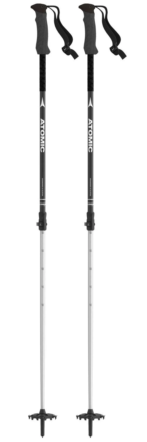 Bâton Atomic Bct Touring (110-135cm) White Silver 3 Bâton Atomic Bct Touring (110-135cm) White Silver
