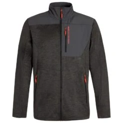 Polaire Protest Prthammeren Full Zip Deep Grey