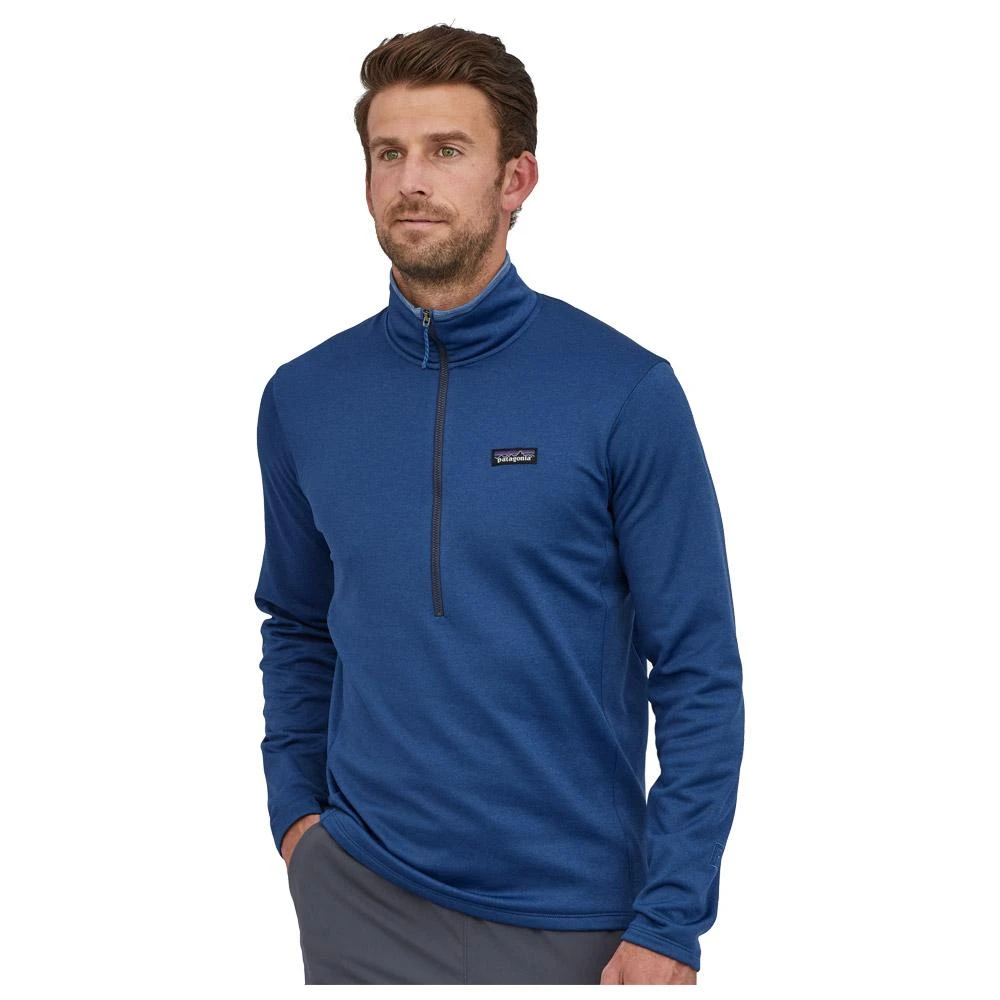 Polaire Patagonia M's R1 Daily Zip Neck Light Superior Blue X-Dye 5 Polaire Patagonia M's R1 Daily Zip Neck Light Superior Blue X-Dye – Image 3