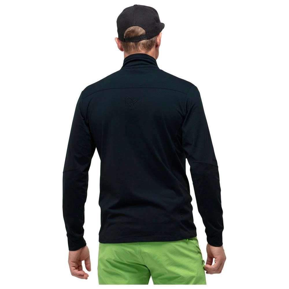 Polaire Norrona Falketind Warm1 Stretch Caviar 5 Polaire Norrona Falketind Warm1 Stretch Caviar – Image 3