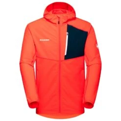 Polaire Mammut Madris Light ML Hooded Jkt Hot Red