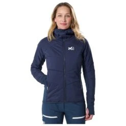 Polaire Millet M White Primaloft Hoodie W Saphir -Matériel De Ski Offres f27529a4688dacc67e3db3971fd7266e66791eaa H23MILLTTH2263110 4