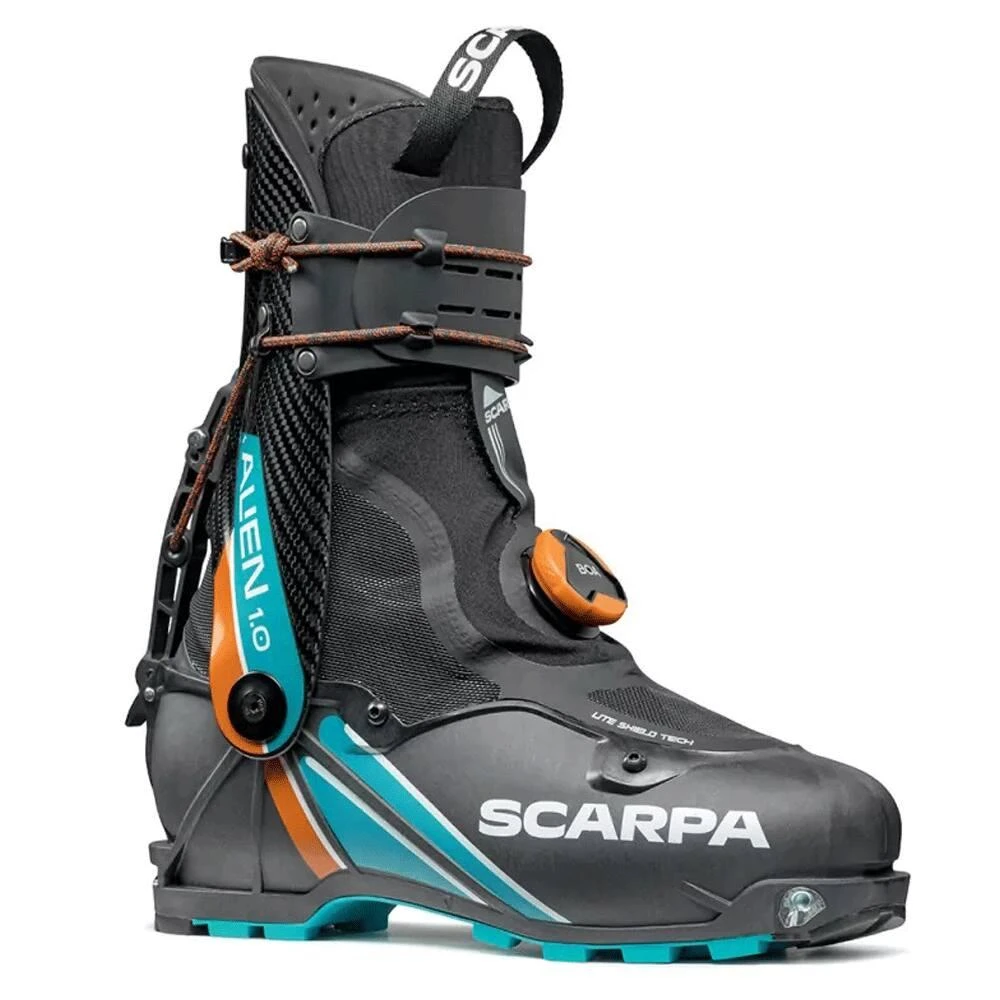 Chaussures De Ski Randonnée Scarpa Alien 1.0 Carbon Grilamid Black 3 Chaussures De Ski Randonnée Scarpa Alien 1.0 Carbon Grilamid Black