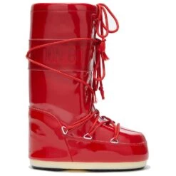 Chaussures Après-ski Moon Boot Vinile Met Red