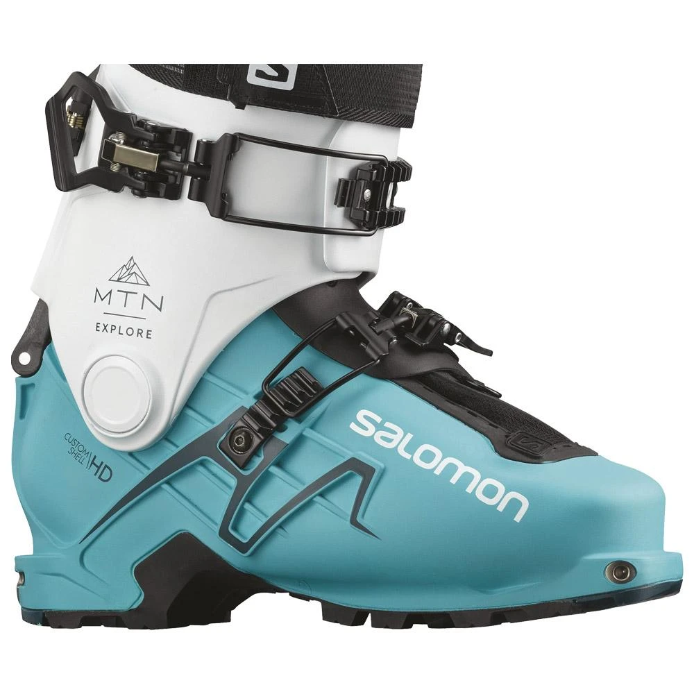 Chaussures De Ski Randonnée Salomon Mtn Explore W White Blue Blue 4 Chaussures De Ski Randonnée Salomon Mtn Explore W White Blue Blue – Image 2