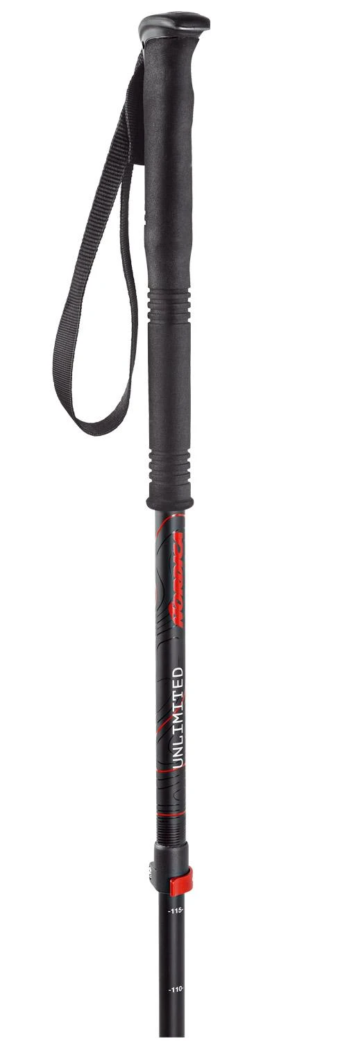 Bâton Nordica Freeride Unlimited Black Red 4 Bâton Nordica Freeride Unlimited Black Red – Image 2